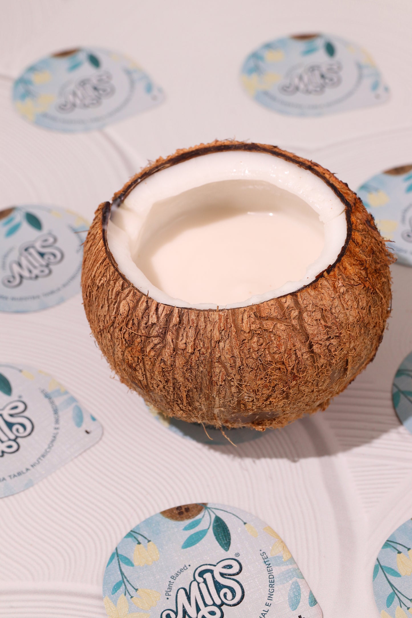 Bebida con coco con probióticos (Imitación Yogurt bebible) sabor vainilla 150g