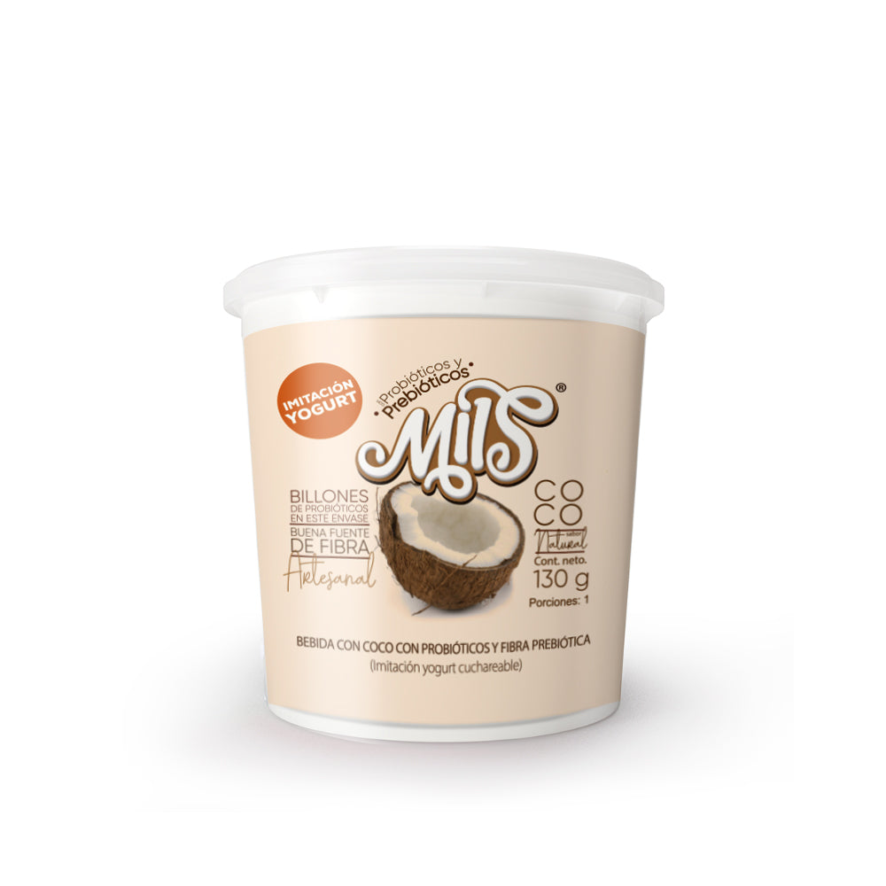 Yogurt sin lácteos cuchareable sabor natural 130g
