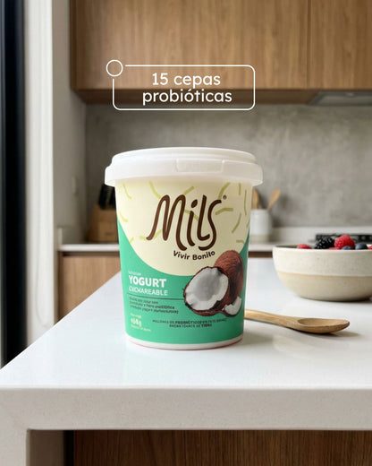 Bebida con coco con probióticos (Imitación Yogurt cuchareable) x 450g
