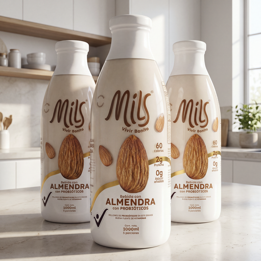 TriPack Bebida de almendras probiótica sin endulzante 1000ml