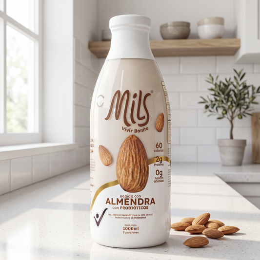 Bebida de almendras probiótica sin endulzante 1000ml