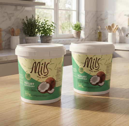 DuoPack Bebida con coco con probióticos (Imitación Yogurt cuchareable) 2kg