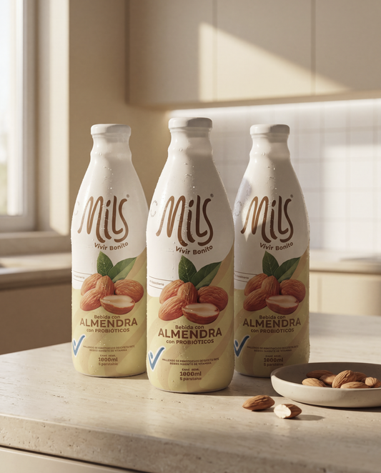 TriPack Bebida de almendras probiótica sin endulzante 1000ml